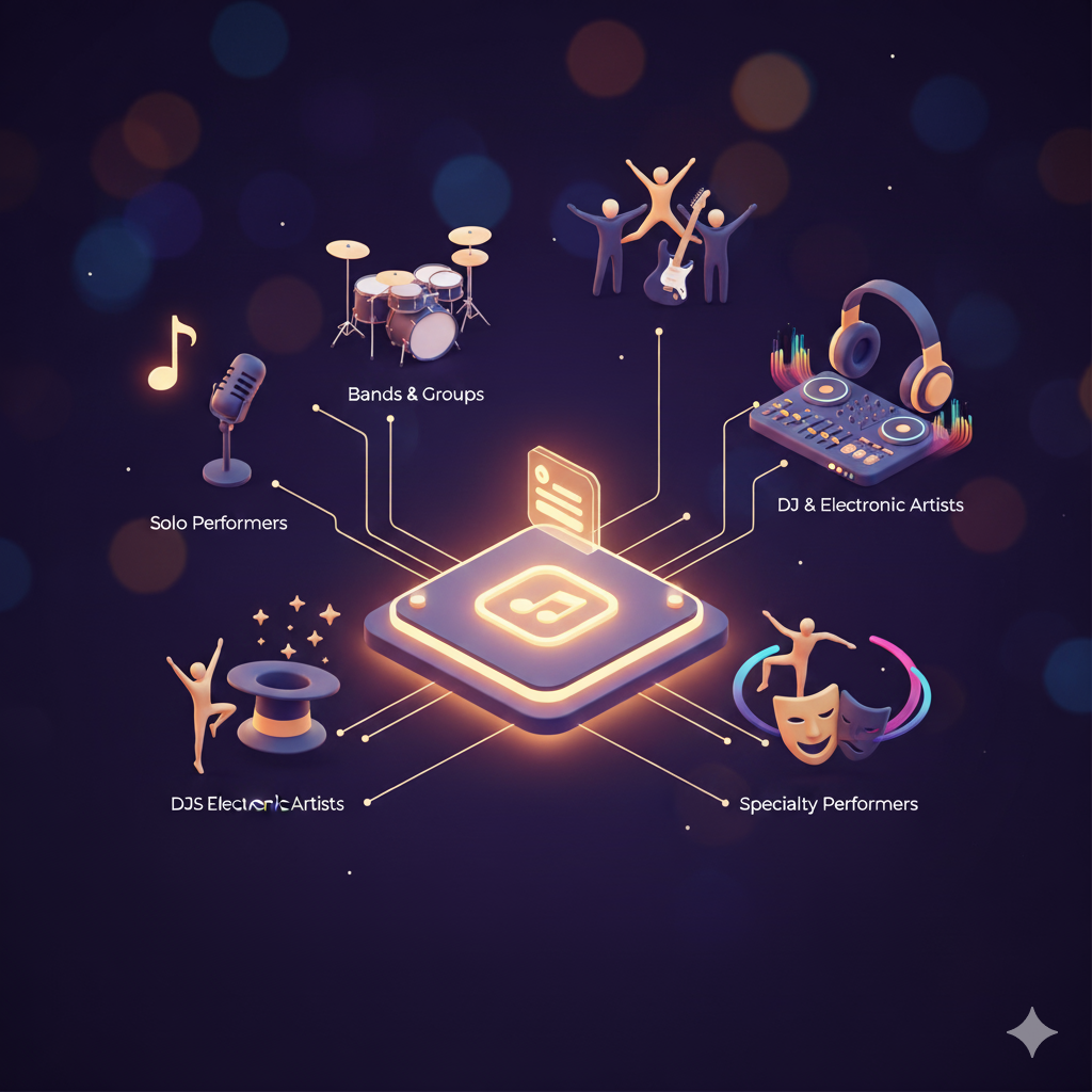 Various Artist Types